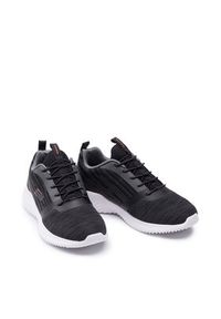 skechers - Skechers Sneakersy Bounder 52504/BLK Czarny. Kolor: czarny. Materiał: materiał #2
