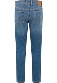 Mustang - Męskie Spodnie Jeansowe MUSTANG Toledo Tapered Denim Blue 1014326 5000 774