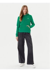 Guess Jeans Bluza W4YQ04 KC811 Zielony Regular Fit. Kolor: zielony. Materiał: bawełna #2