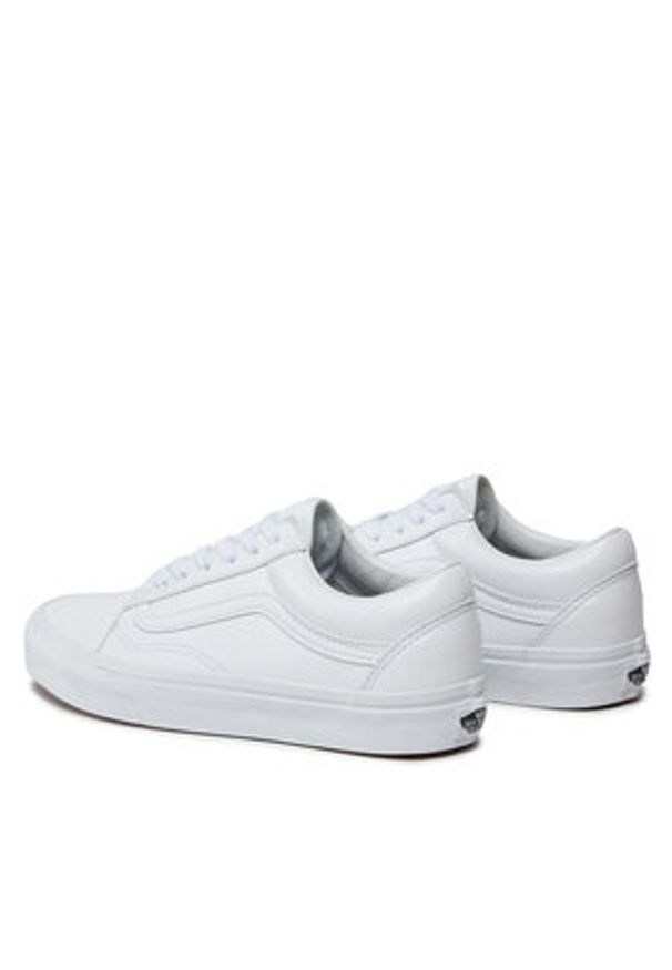 Vans Tenisówki Old Skool VN0A38G1ODJ Biały. Kolor: biały. Materiał: skóra