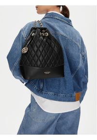 Nine West Plecak CEO-KANSAS-JH5824-NW Czarny. Kolor: czarny. Materiał: materiał #1