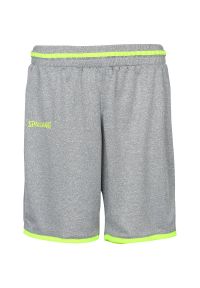 SPALDING - Szorty damskie Spalding Move. Kolor: wielokolorowy, szary, żółty. Sport: koszykówka, fitness #1