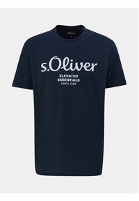 s.Oliver T-Shirt 2139909 Niebieski Regular Fit. Kolor: niebieski. Materiał: bawełna #5
