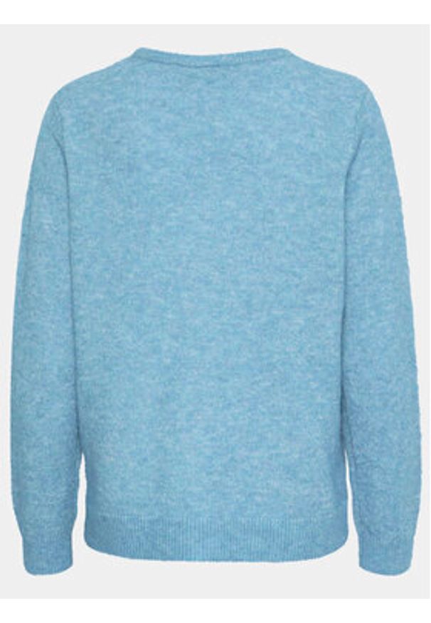 Fransa Sweter 20612833 Niebieski Regular Fit. Kolor: niebieski. Materiał: syntetyk