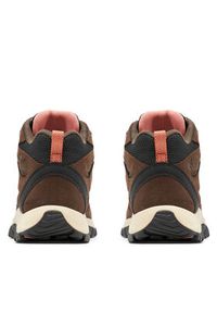 columbia - Columbia Trekkingi Redmond III Mid Waterproof 1940611 Brązowy. Kolor: brązowy. Materiał: materiał #6