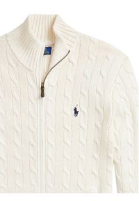 Polo Ralph Lauren Sweter 710899975005 Écru Regular Fit. Typ kołnierza: polo. Materiał: bawełna #3