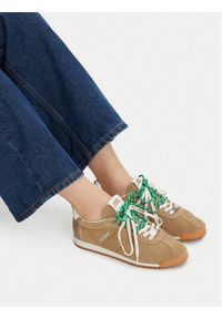 Steve Madden Sneakersy Mirage 11003908 Brązowy. Kolor: brązowy. Materiał: skóra, zamsz #1