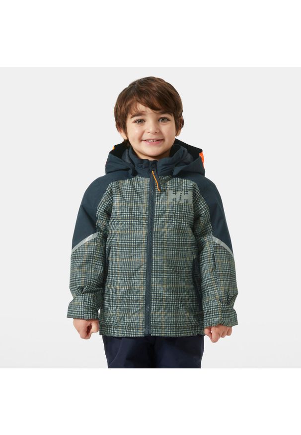 Dziecięca kurtka narciarska Helly Hansen Legend. Kolor: zielony. Sezon: zima. Sport: narciarstwo
