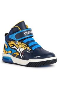 Geox Sneakersy J Inek Boy J369CC 0BUCE C0657 D Granatowy. Kolor: niebieski