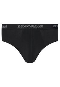 Emporio Armani Underwear Komplet 3 par slipów EM000258 AF14132 MC061 Czarny. Kolor: czarny. Materiał: bawełna