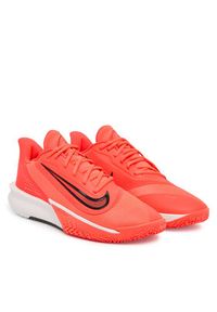 Nike Buty do koszykówki Precision VII HJ9153 600 Pomarańczowy. Kolor: pomarańczowy. Materiał: skóra. Sport: koszykówka #4