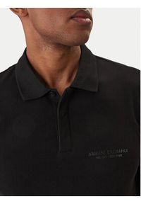 Armani Exchange Polo XM001286 AF10366 UC001 Czarny Regular Fit. Typ kołnierza: polo. Kolor: czarny. Materiał: bawełna #2