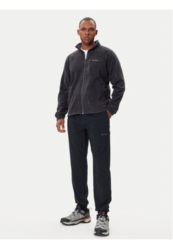 columbia - Columbia Polar Fast Trek™ 1420421 Czarny Classic Fit. Kolor: czarny. Materiał: syntetyk