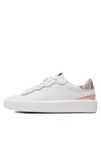 Pepe Jeans Sneakersy Dobbie Seal PLS00006 Biały. Kolor: biały. Materiał: materiał #7