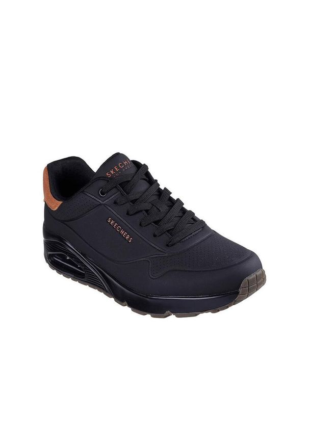 skechers - Buty na co dzień męskie SKECHERS UNO. Okazja: na co dzień. Kolor: czarny