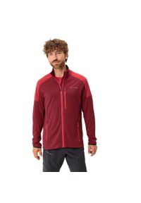 Bluza polarowa męska Vaude Elope Fleece Jacket II. Kolor: czerwony, różowy, wielokolorowy. Materiał: polar. Sport: turystyka piesza