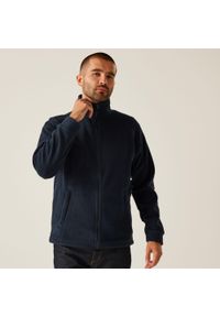 Regatta - Męski polar Thor III z pełnym zamkiem błyskawicznym. Kolor: niebieski. Materiał: polar. Sezon: zima. Sport: turystyka piesza #1