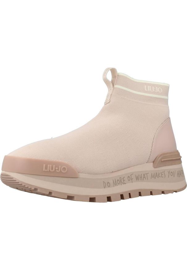 Liu Jo - Kapcie LIU-JO AMAZING 11 Rose. Kolor: różowy. Materiał: tkanina. Styl: sportowy