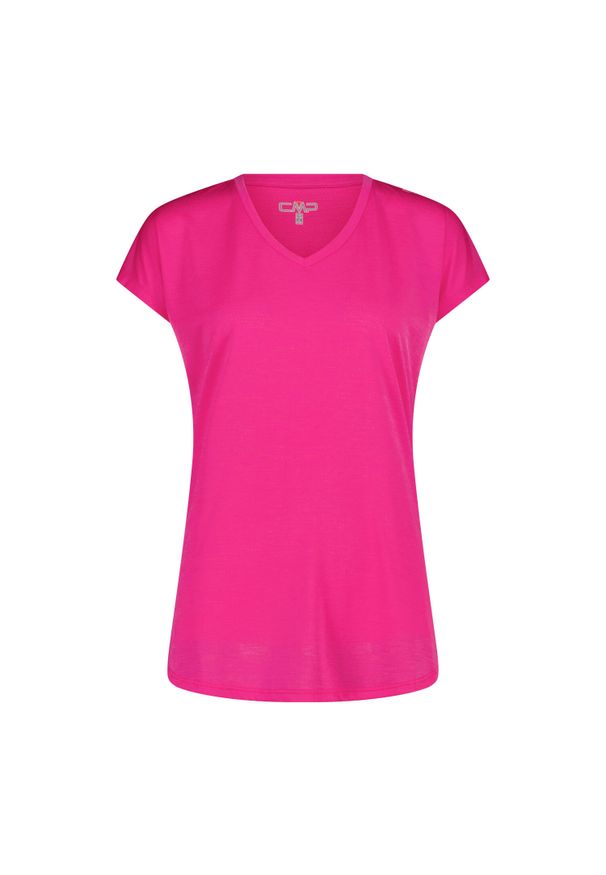 Damski jersey CMP. Kolor: różowy. Materiał: jersey. Sezon: lato