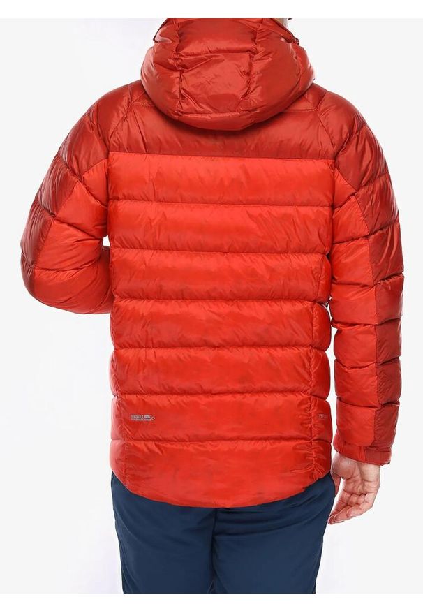 Kurtka puchowa męska Rab Axion Pro Jacket. Kolor: czerwony. Materiał: puch