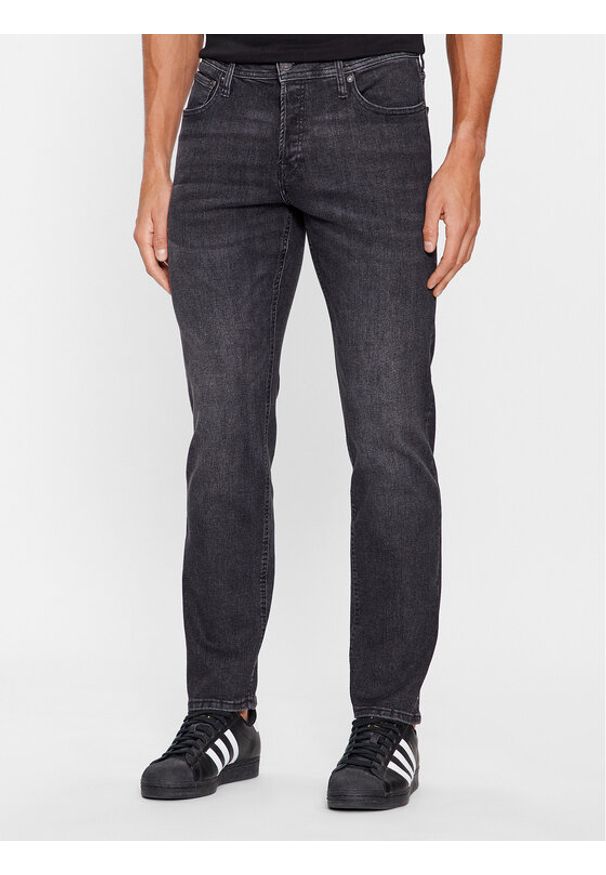 Jack & Jones - Jack&Jones Jeansy 12246915 Szary Tapered Fit. Kolor: szary