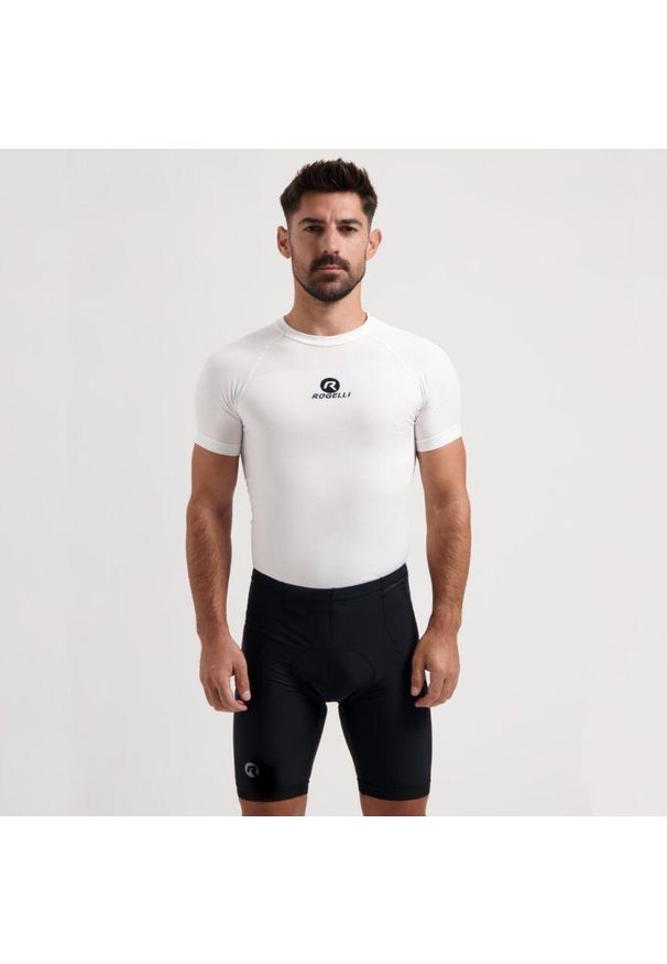 ROGELLI - Spodenki rowerowe męskie Rogelli Core. Kolor: czarny