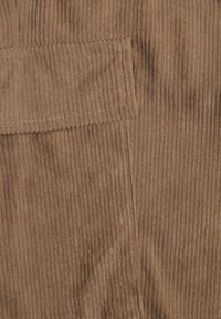 Renee - Brązowe Spodnie Typu Cargo High Waist Worseli. Okazja: na co dzień. Stan: podwyższony. Kolor: brązowy. Styl: casual, elegancki #8