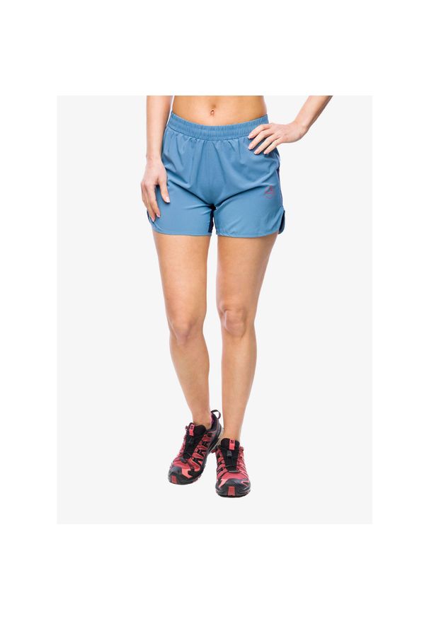 LA SPORTIVA - Spodenki do biegania damskie La Sportiva Sudden Short. Kolor: niebieski. Długość: krótkie
