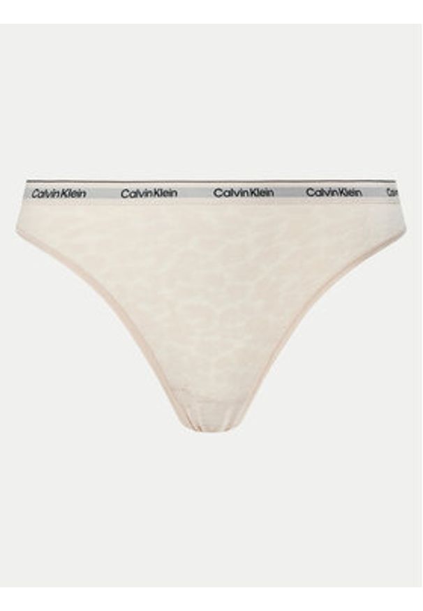 Calvin Klein Underwear Komplet 5 par fig klasycznych 000QD5253E Kolorowy. Materiał: syntetyk. Wzór: kolorowy