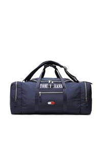 Tommy Jeans Torba Tjm Heritage Duffle Backpack AM0AM10718 Granatowy. Kolor: niebieski. Materiał: materiał