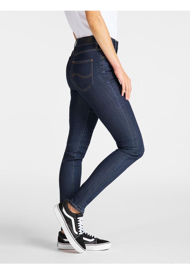 Lee - SPODNIE DAMSKIE LEE SCARLETT HIGH TONAL STONEWASH L626MDNX 112114279