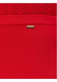 Gaudi Spódnica ołówkowa 511FD73005 Czerwony Slim Fit. Kolor: czerwony. Materiał: syntetyk #3