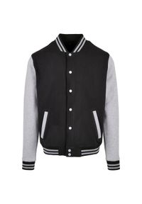 BUILD YOUR BRAND - Męska Kurtka Basic Varsity. Kolor: wielokolorowy, czarny, szary