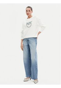 Pinko - PINKO Bluza Nelly 100534 A2G8 Biały Regular Fit. Kolor: biały. Materiał: bawełna