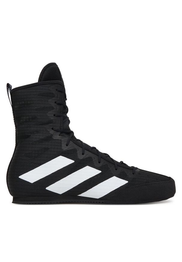 Adidas - adidas Buty bokserskie Box Hog 4 JS4684 Czarny. Kolor: czarny. Materiał: materiał