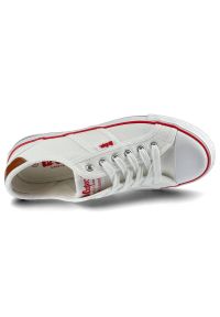 Białe Trampki Damskie Lee Cooper Stylowe Obuwie. Okazja: na co dzień. Kolor: biały. Materiał: materiał. Styl: elegancki #7