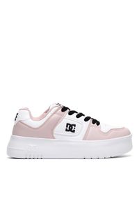 DC Shoes Sneakersy V5-10123 Różowy. Kolor: różowy. Materiał: syntetyk, materiał