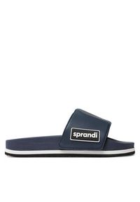 Sprandi Klapki 839119 Granatowy. Kolor: niebieski. Materiał: skóra #7