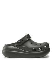 Crocs Klapki Classic Crush Clog 207521 Czarny. Kolor: czarny