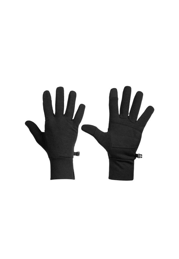 Rękawiczki zimowe unisex Icebreaker Sierra Gloves. Kolor: czarny. Materiał: wełna. Sezon: zima. Sport: turystyka piesza