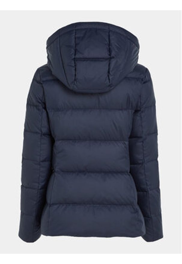 TOMMY HILFIGER - Tommy Hilfiger Kurtka puchowa WW0WW38934 Granatowy Regular Fit. Kolor: niebieski. Materiał: puch, syntetyk