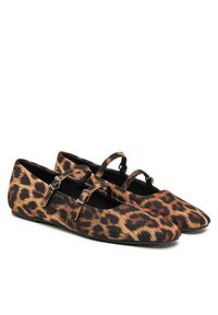 DeeZee Baleriny DZRP0468-10E Brązowy. Kolor: brązowy. Materiał: materiał