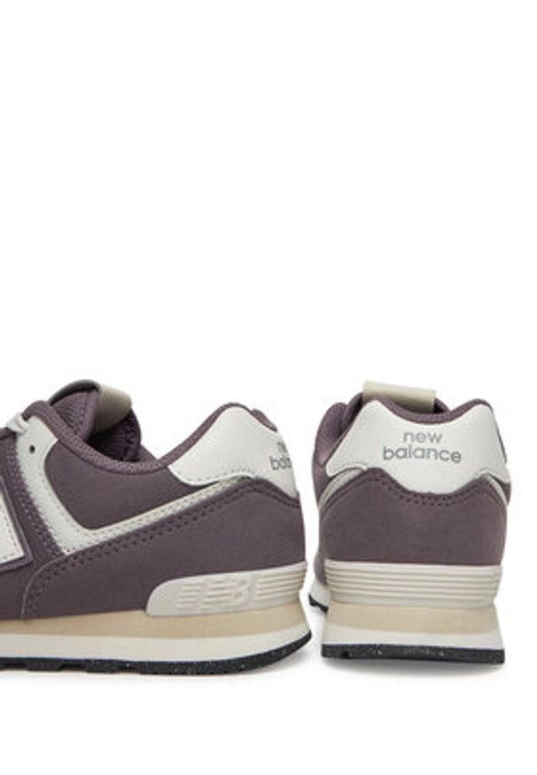 New Balance Sneakersy GC574LCE Fioletowy. Kolor: fioletowy. Materiał: materiał. Model: New Balance 574