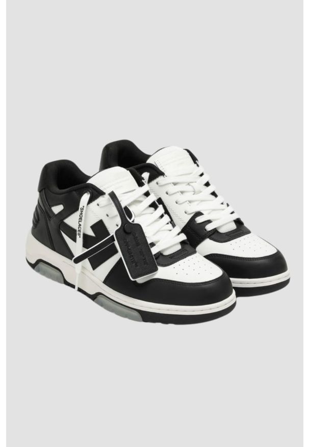 OFF-WHITE Czarne sneakersy Out Of Office Sneaker. Kolor: czarny