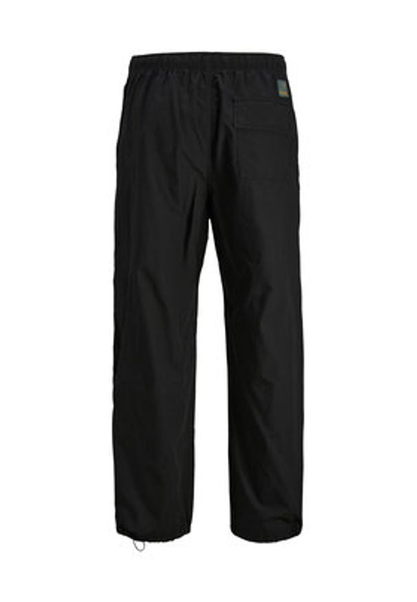 Jack & Jones Spodnie materiałowe 12242343 Czarny Balloon Fit. Kolor: czarny. Materiał: materiał, bawełna