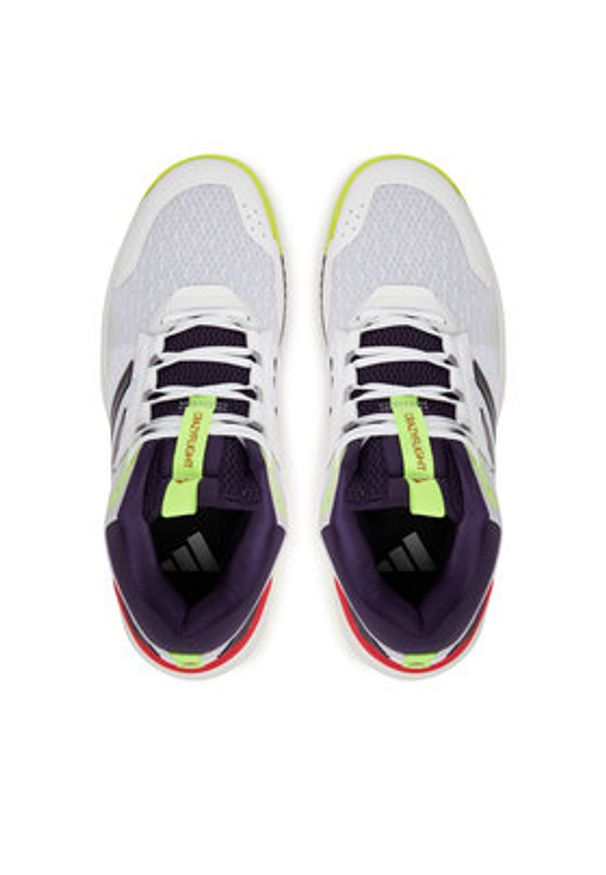 Adidas - adidas Buty halowe Crazyflight 6 Mid HP7037 Biały. Kolor: biały. Materiał: materiał
