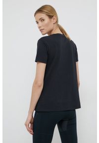 Burton T-shirt bawełniany kolor czarny. Okazja: na co dzień. Kolor: czarny. Materiał: bawełna. Wzór: nadruk. Styl: casual #5