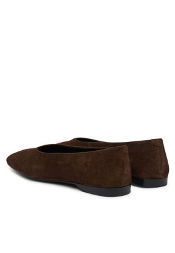 Vagabond Shoemakers Baleriny Delia 5907-140-29 Brązowy. Kolor: brązowy. Materiał: zamsz, skóra