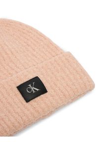 Calvin Klein Czapka Hardware K60K612652 Różowy. Kolor: różowy. Materiał: akryl #6