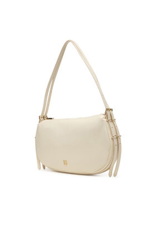 Hugo - HUGO Torebka Neeko P_Shoulder Bag 50558234 Biały. Kolor: biały. Materiał: skórzane